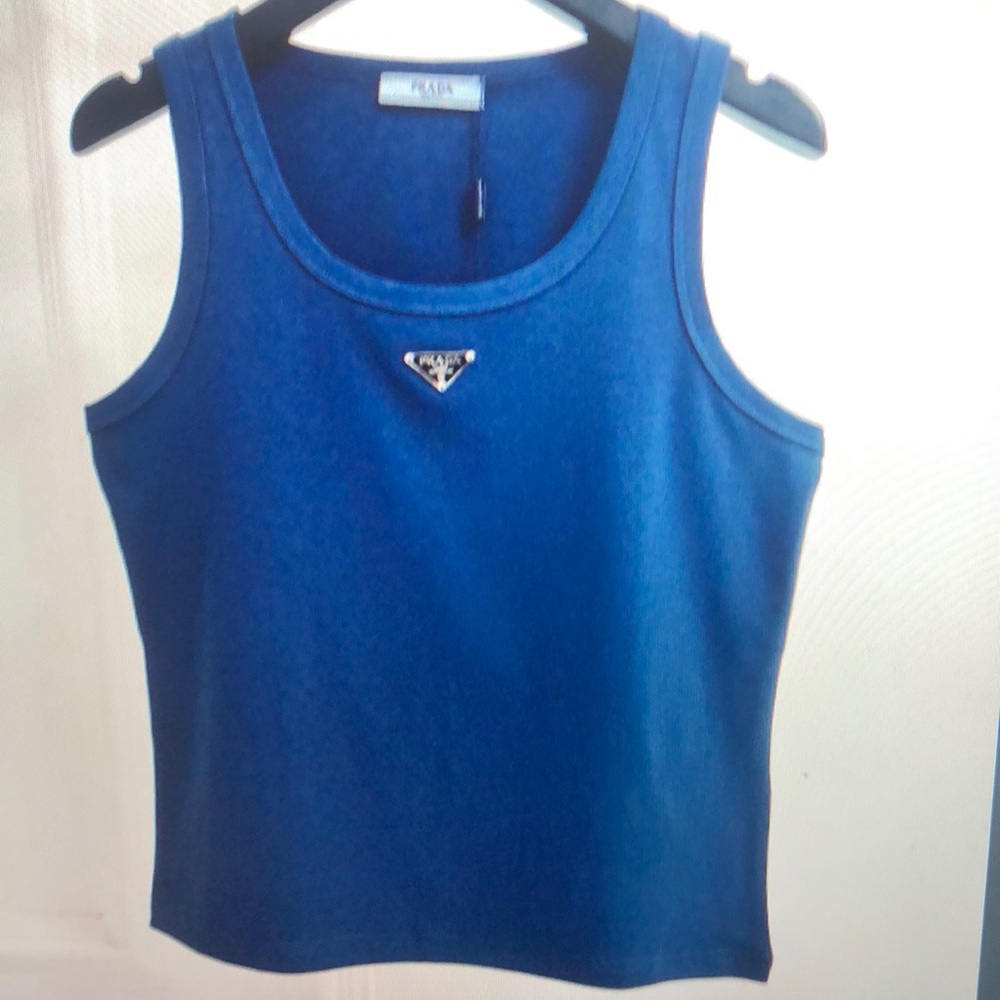 Blue Women’s Blue Tank top